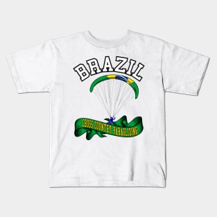 Brazil Paragliding | 2 Sided Kids T-Shirt